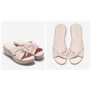 NWT Cole Haan Grand.OS Knotted Slide Sandals Size 10